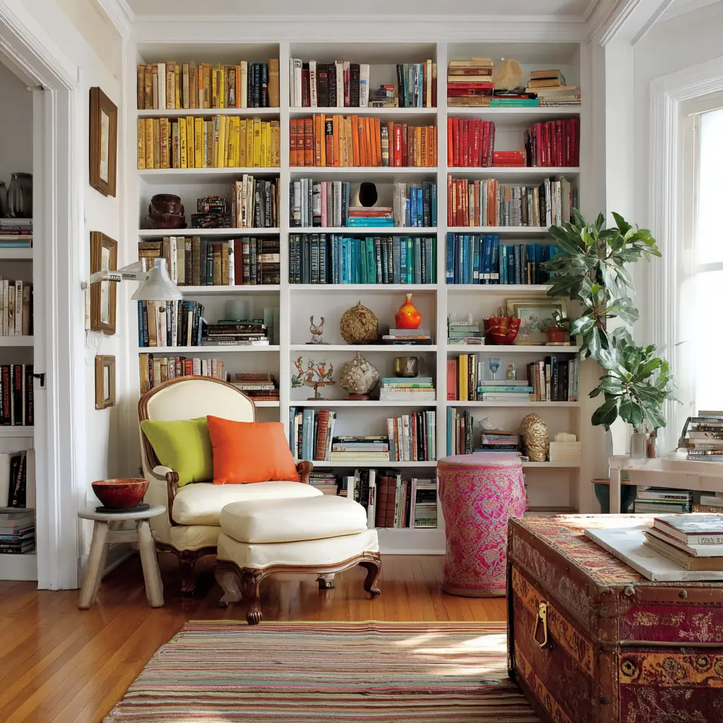 Decorate with books