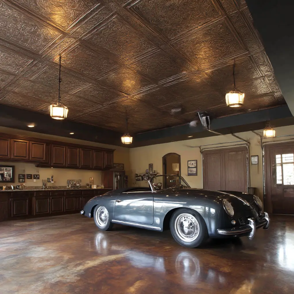 Decorative ceiling finishes