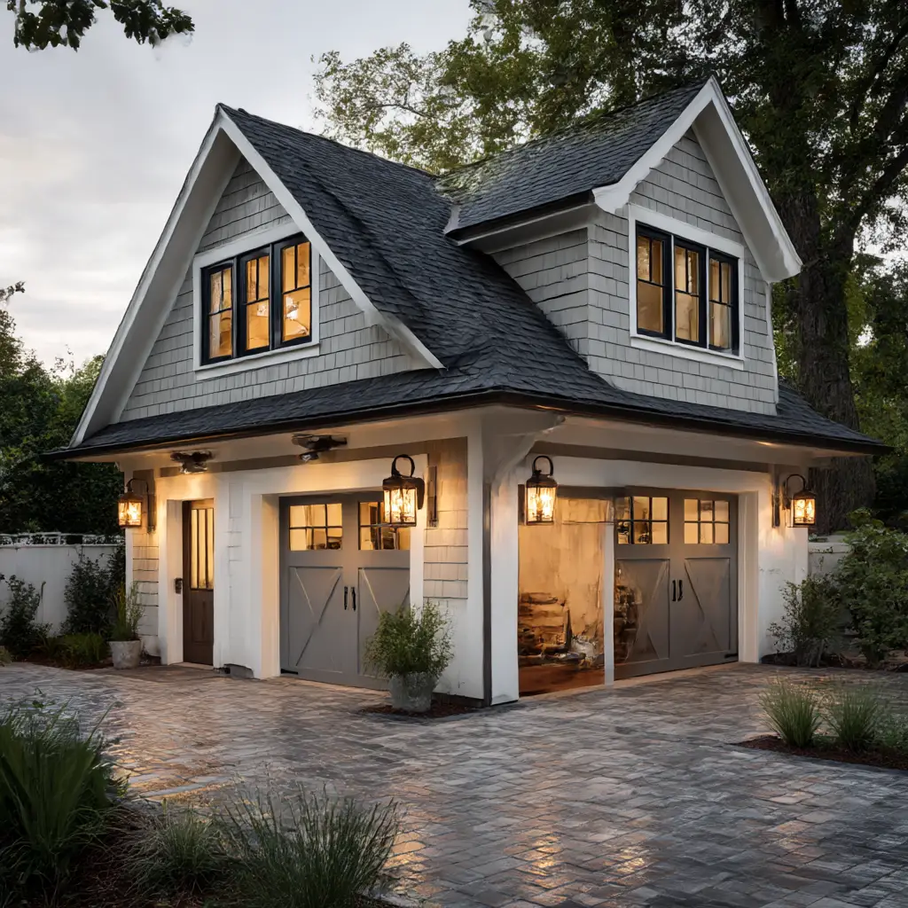 Detached Garage with Guest Suite