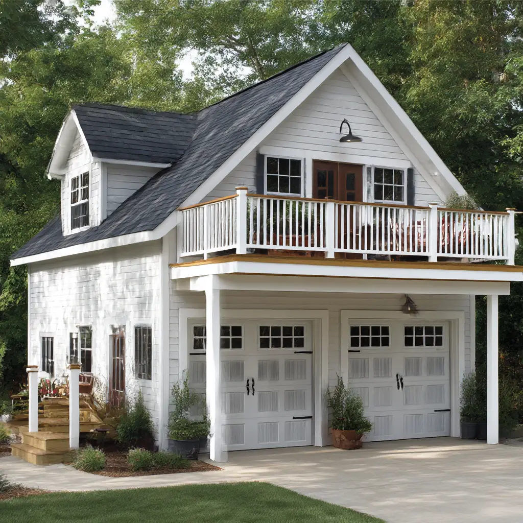 Detached Garage with Loft Apartment