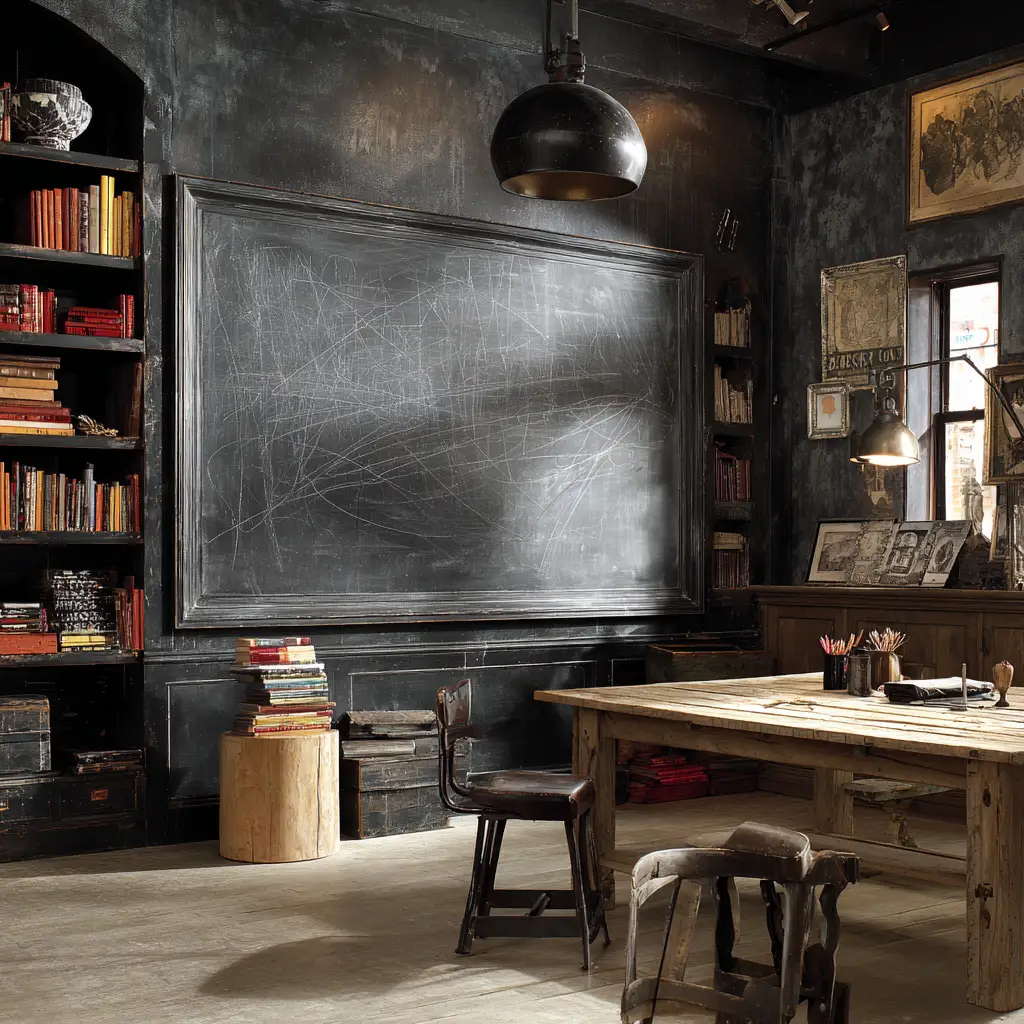 Distressed Chalkboard