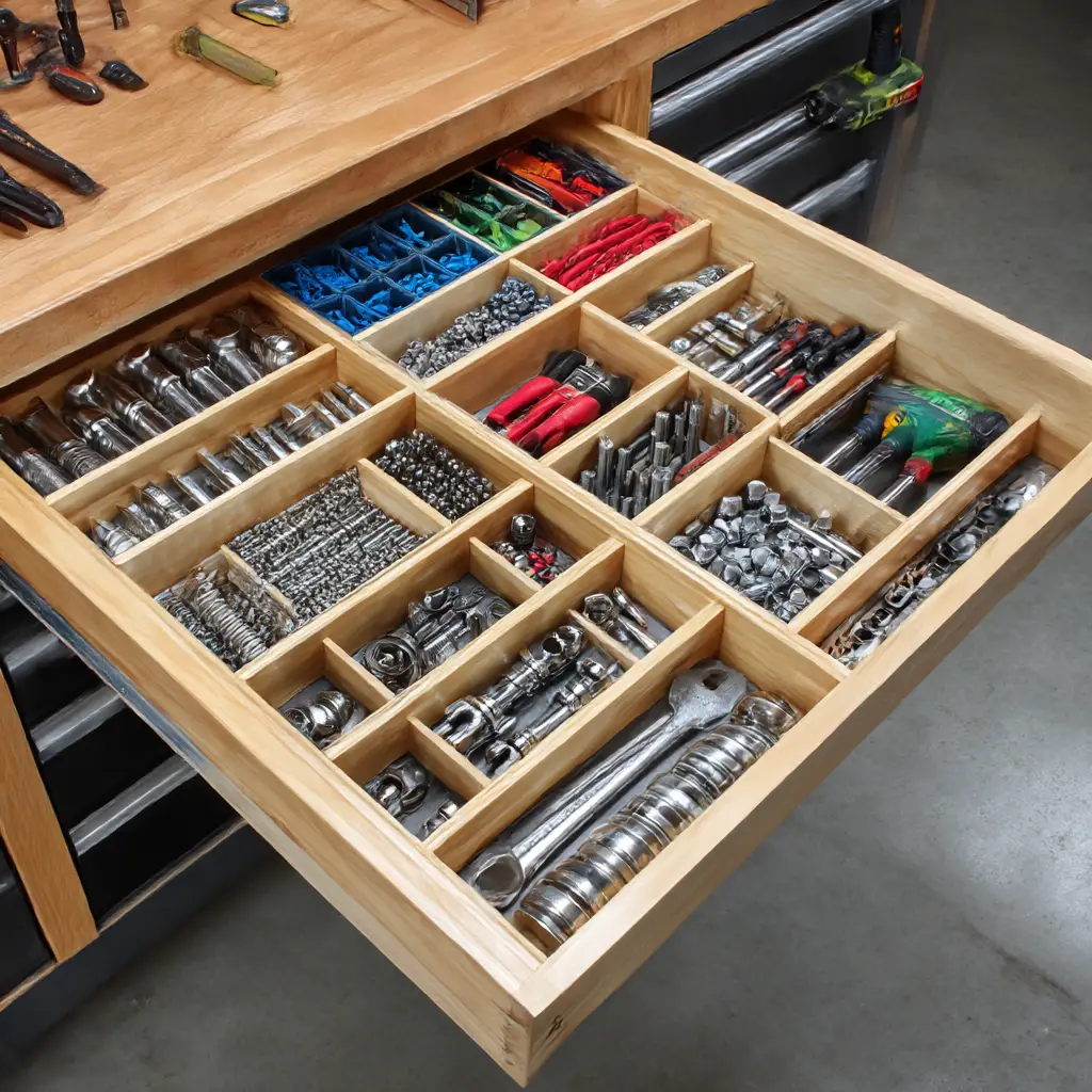 Drawer Organizers for Small Parts