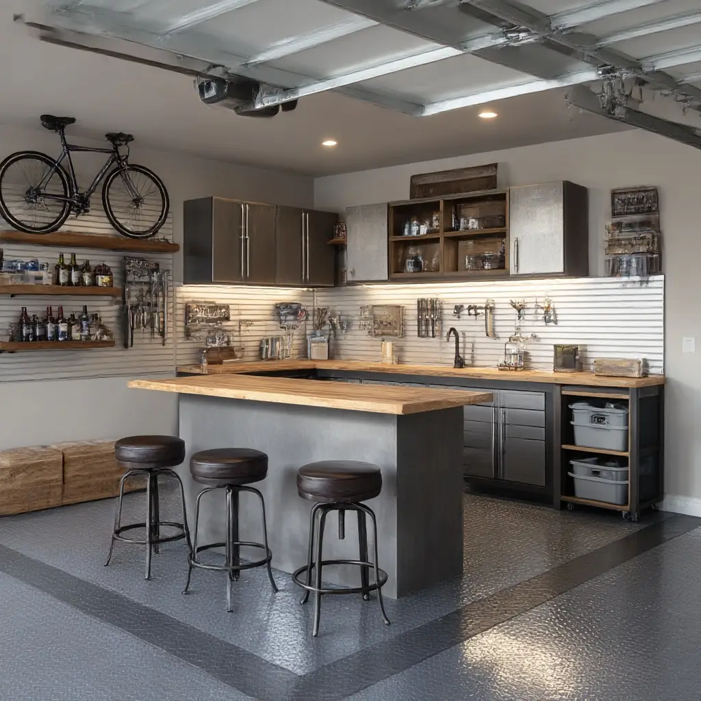 Dual Purpose Bar and Storage