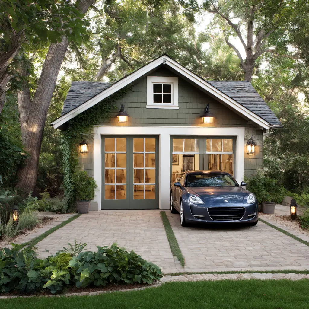 Eco-Friendly Detached Garage