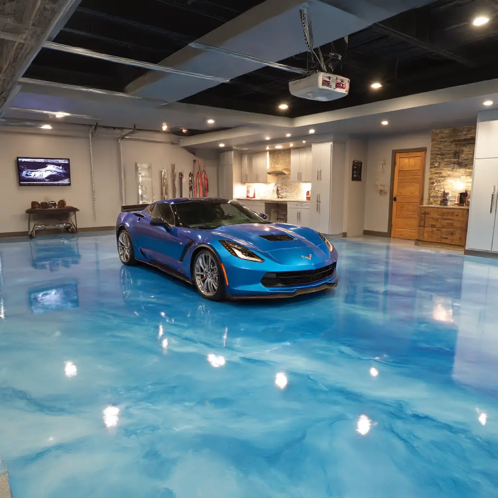 Epoxy-Coated Flooring