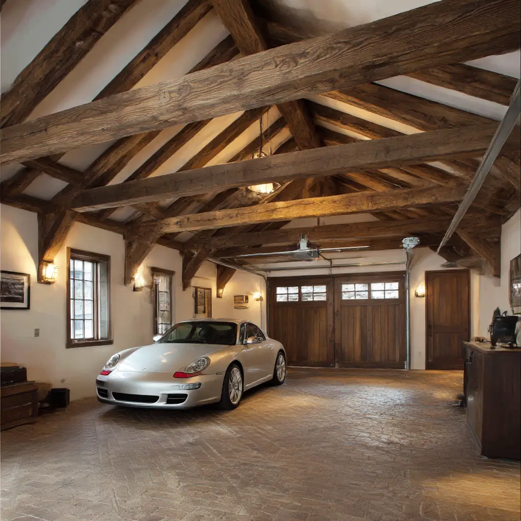 Exposed Wood Beams
