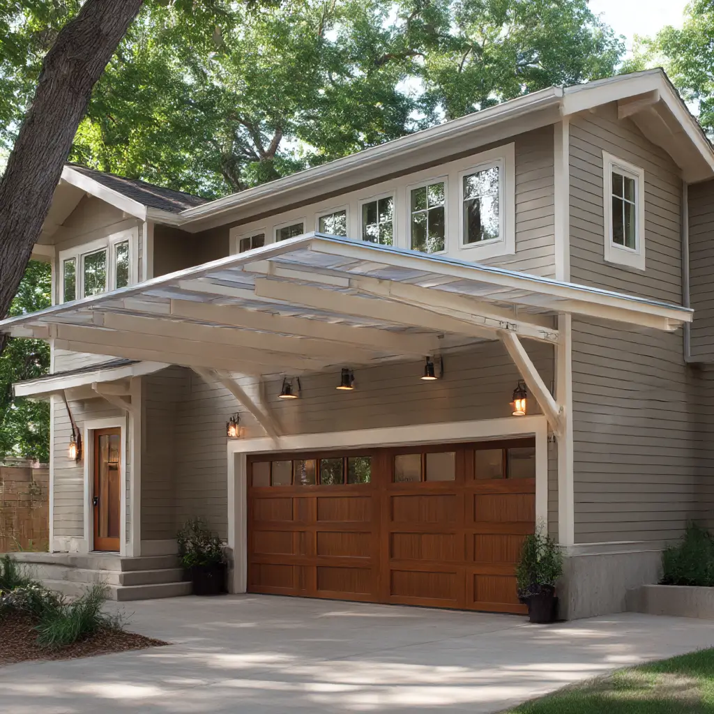 Extended Overhang or Awning