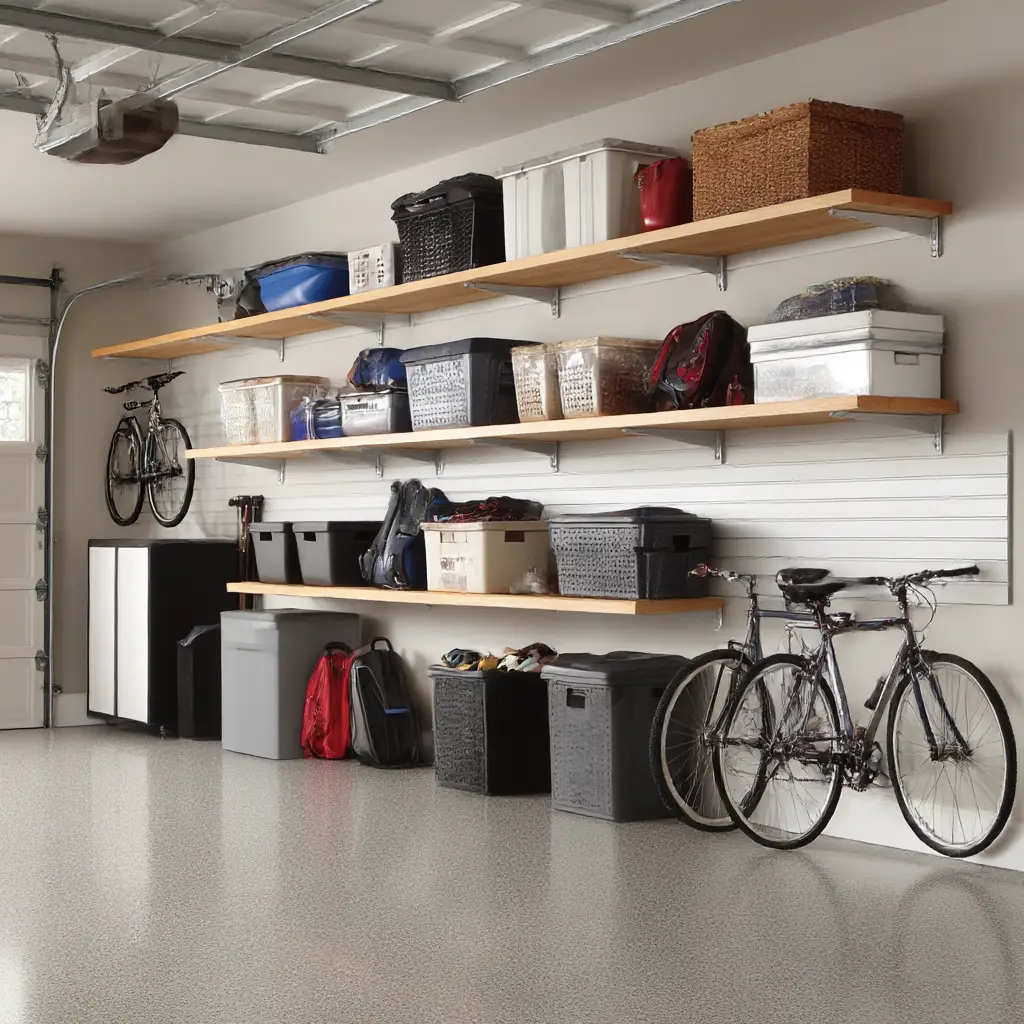 Floating shelves