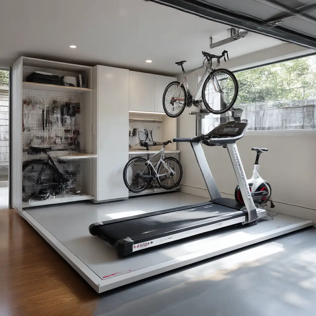 Foldable Treadmill or Bike