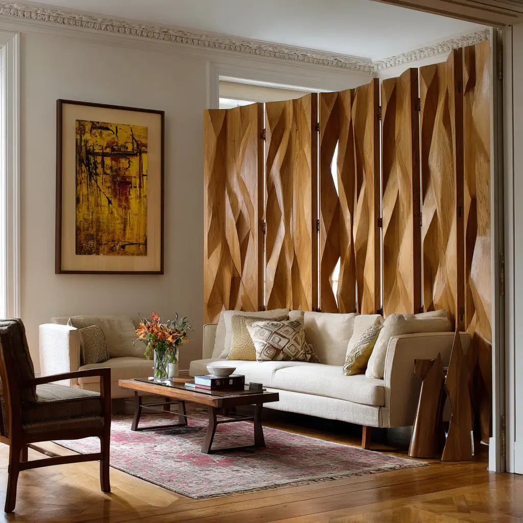 Folding Screen Divider