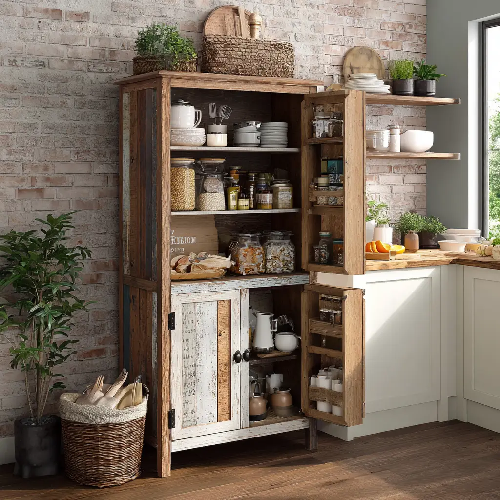 Freestanding Pantry Cabinet