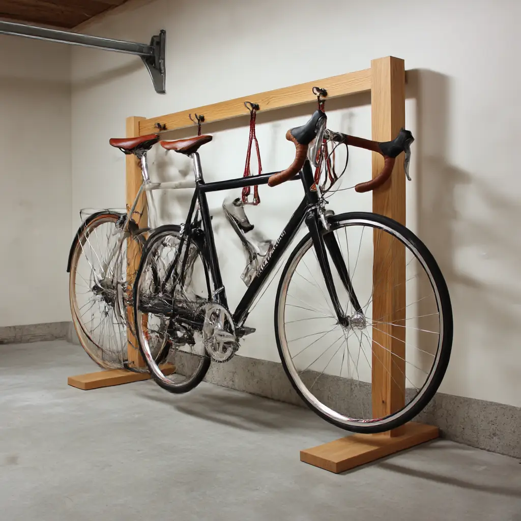 Freestanding bike stands