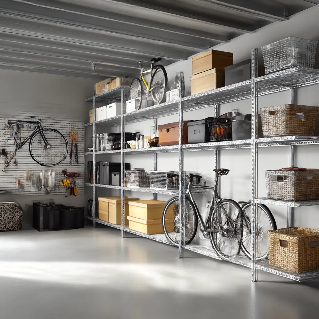 Freestanding shelving units