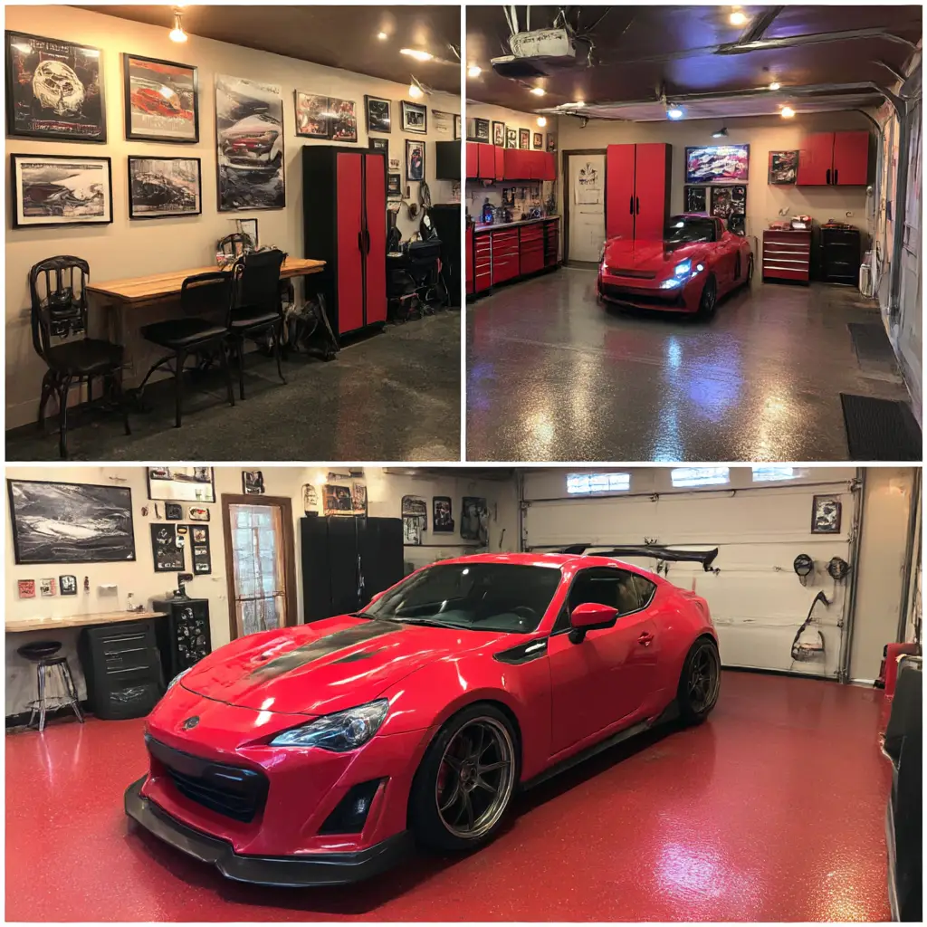 Gaming-Themed Garage