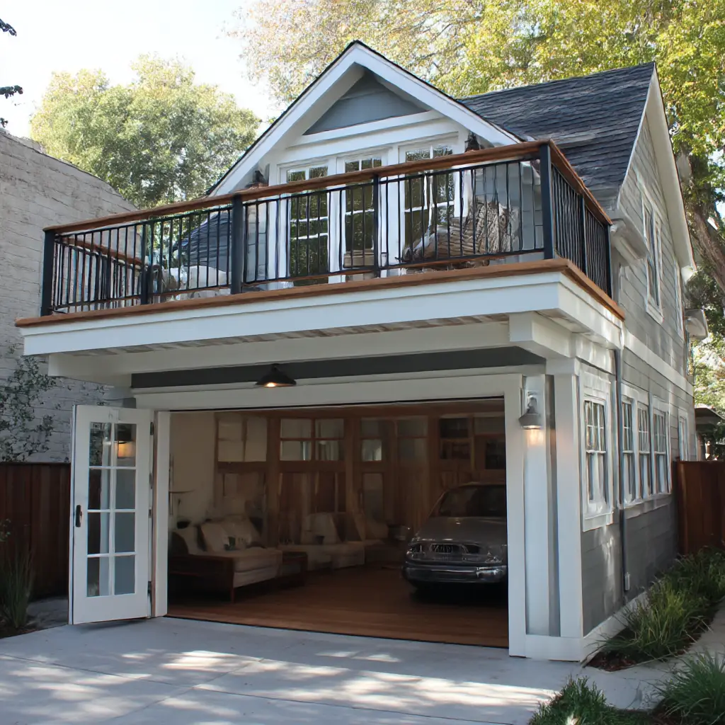 Garage Balcony Addition