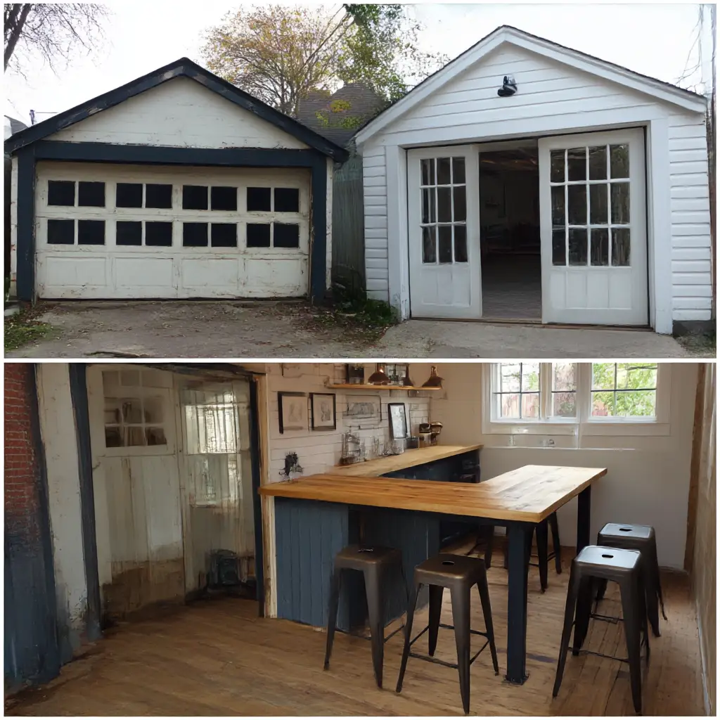 Garage-to-Pub Transformation