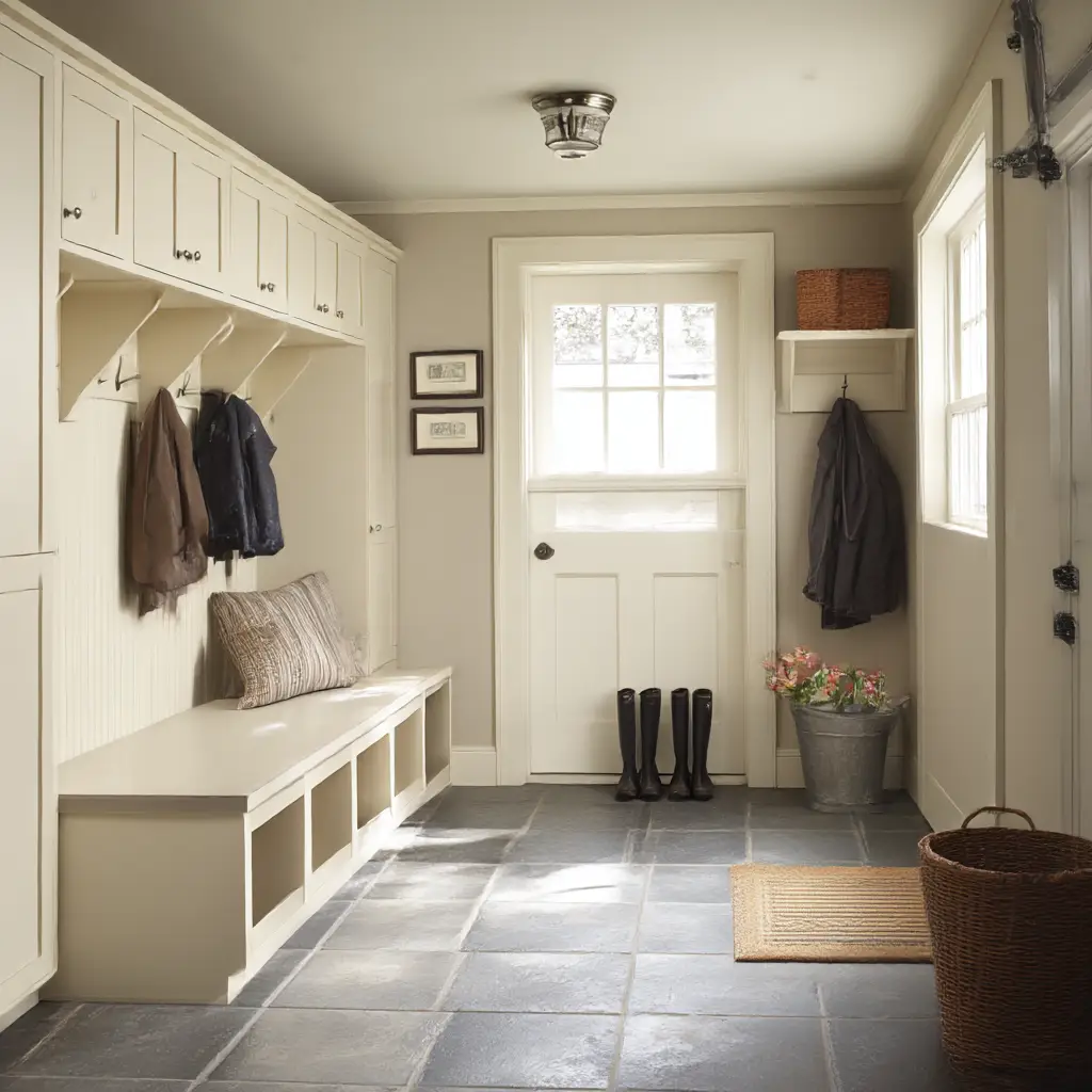 Garage with Mudroom Entry