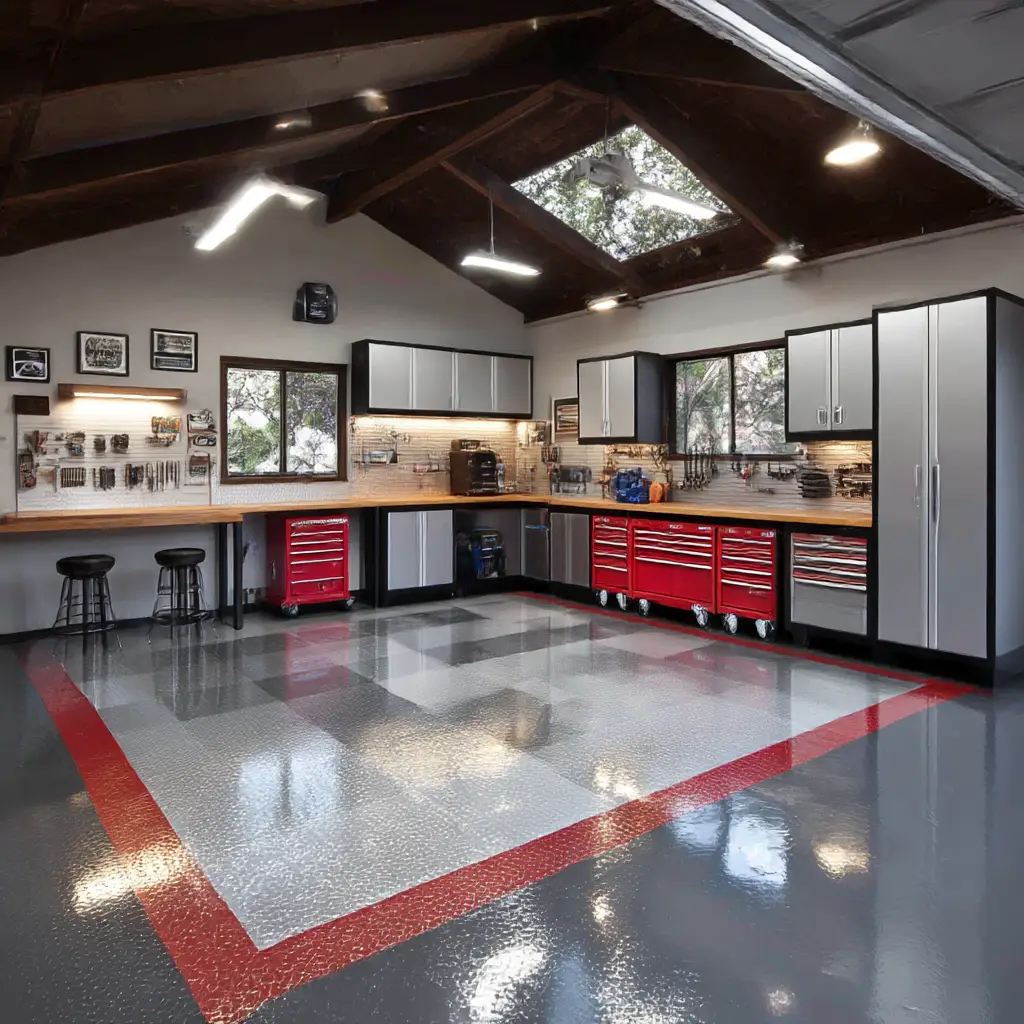 Garage with Workshop