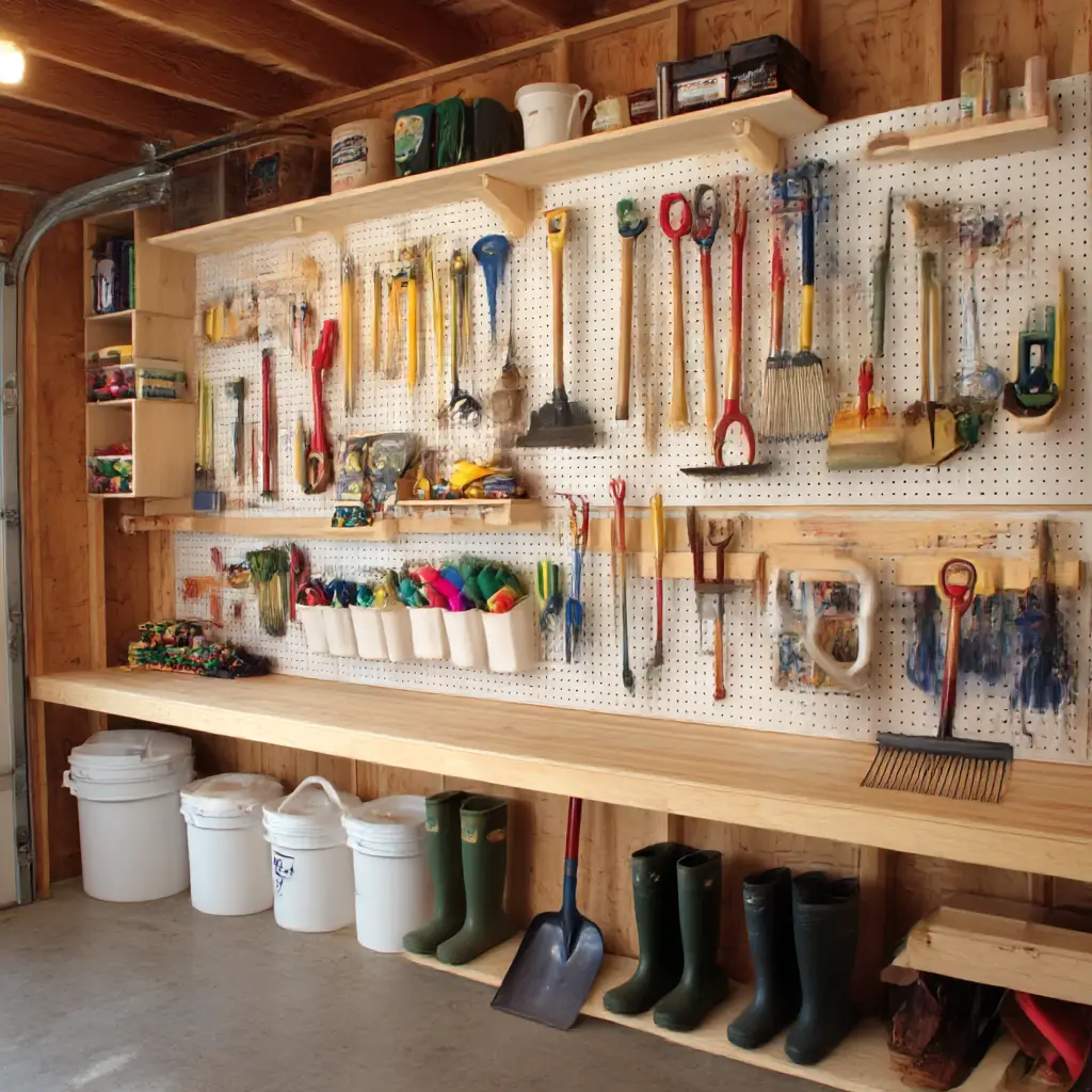 Garden Tool Holders for Toys
