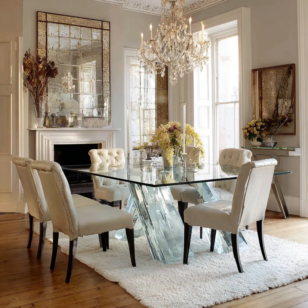 Glass Dining Table