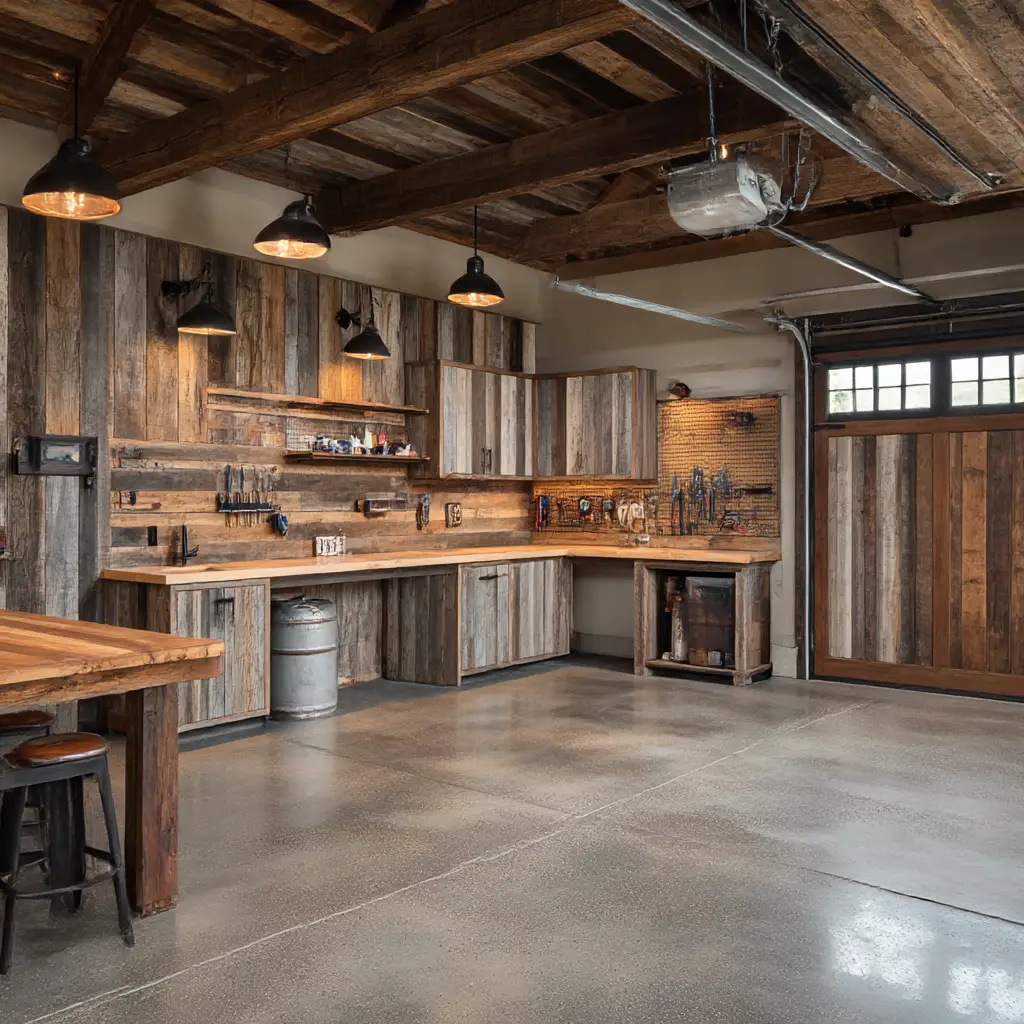 Go rustic with wood accents