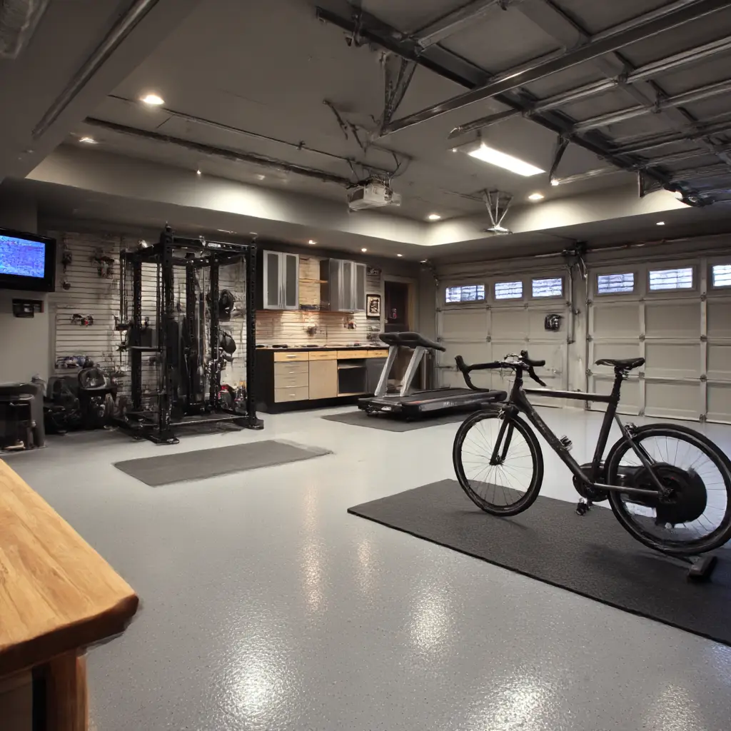 Gym and Garage Combo