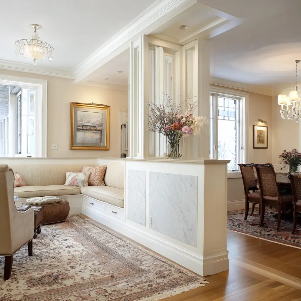 Half Wall Divider