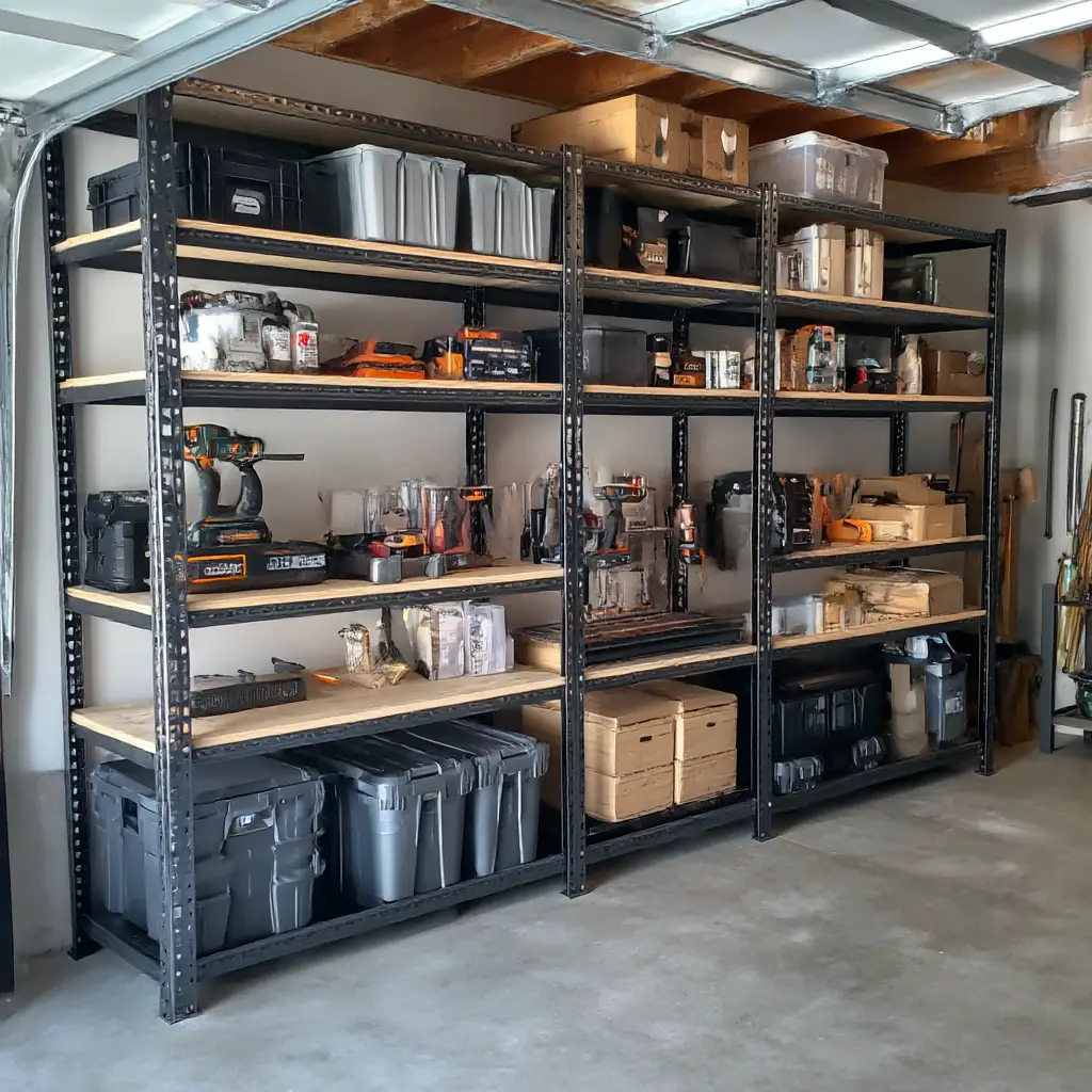 Heavy-Duty Industrial Shelves