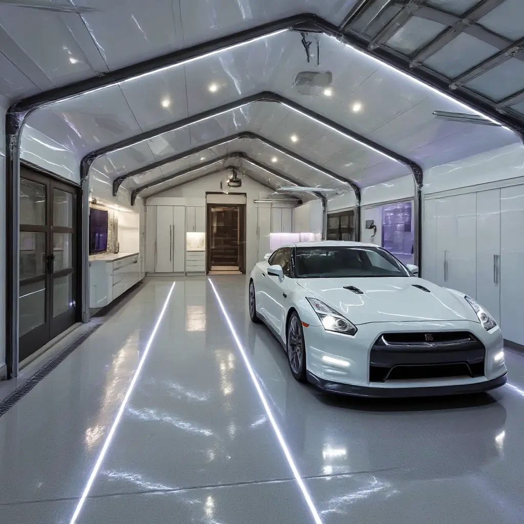 High-Tech Smart Garage
