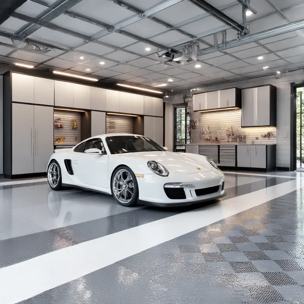 High-Tech Smart Garage