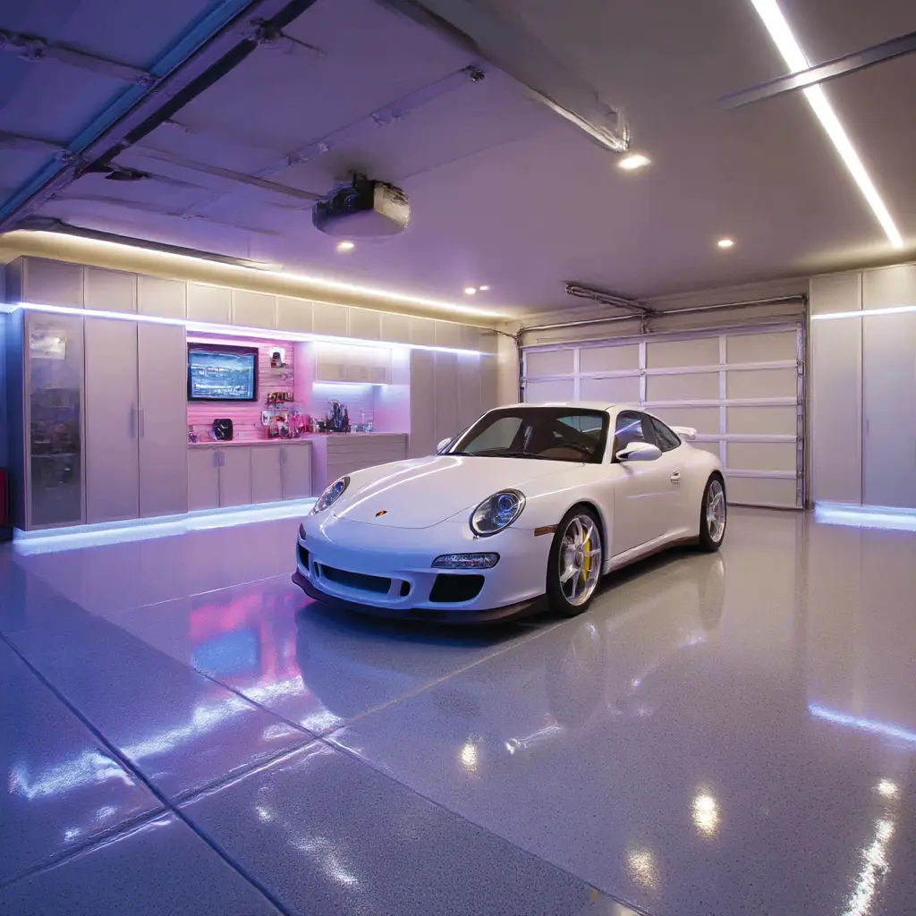 High-Tech Smart Garage