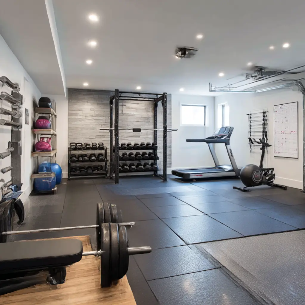 Home Gym and Family Fitness Room