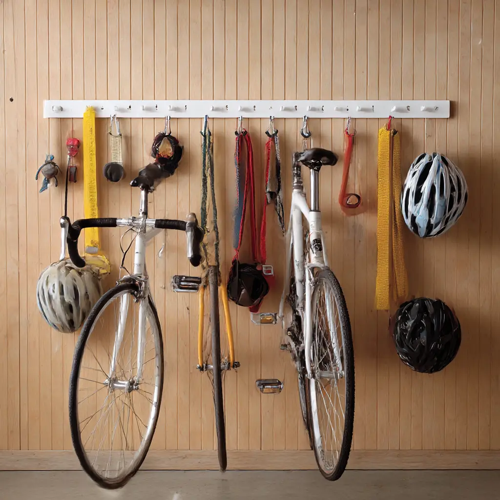 Hooks with removable adhesive