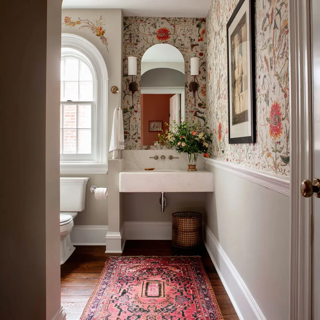 Incorporate a Rug (Yes, a Rug!)