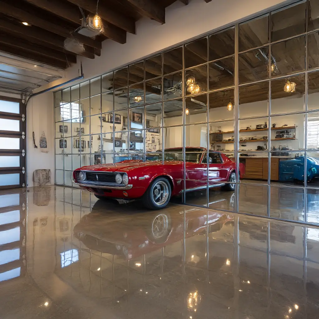 Incorporate a mirror wall