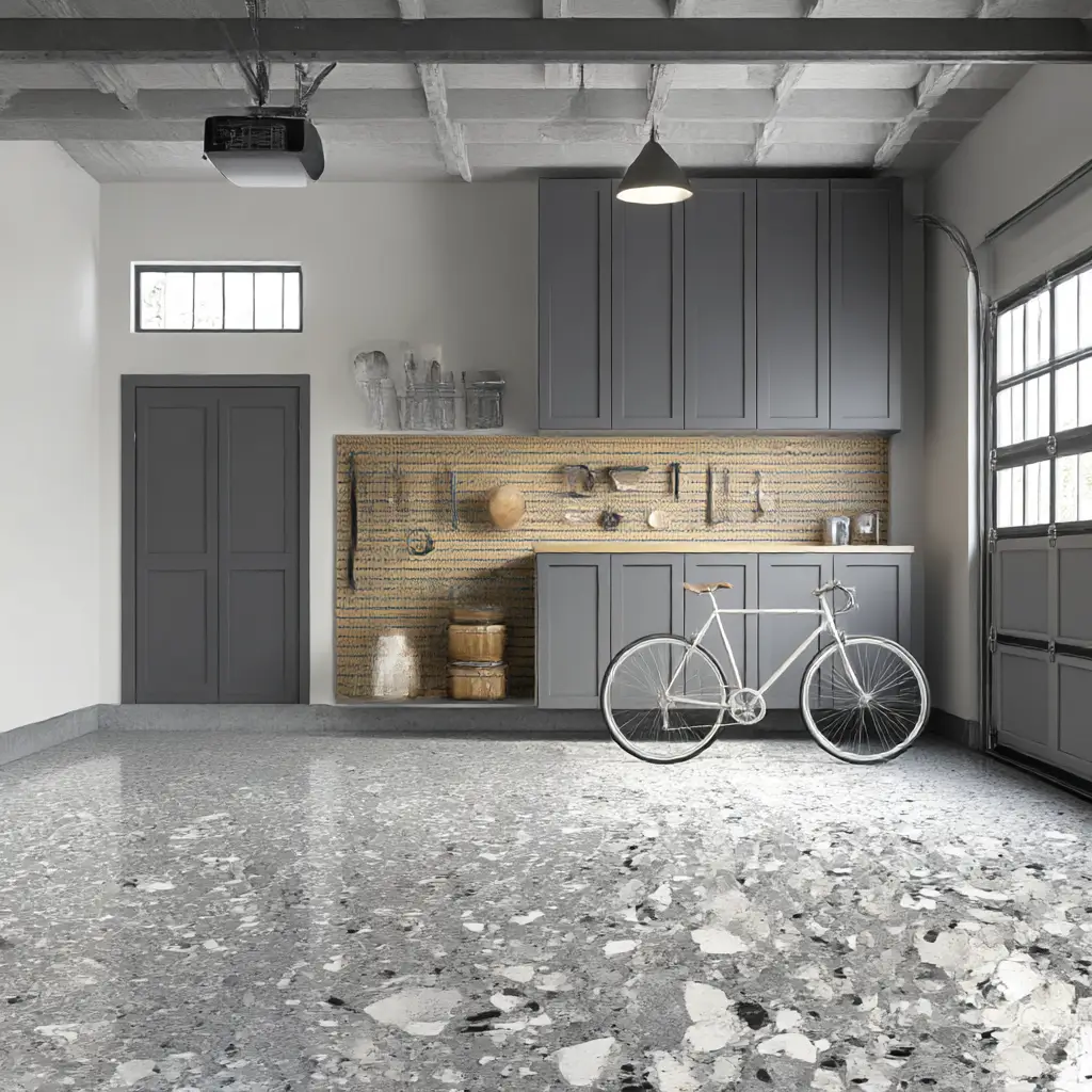 Industrial Gray with Flakes