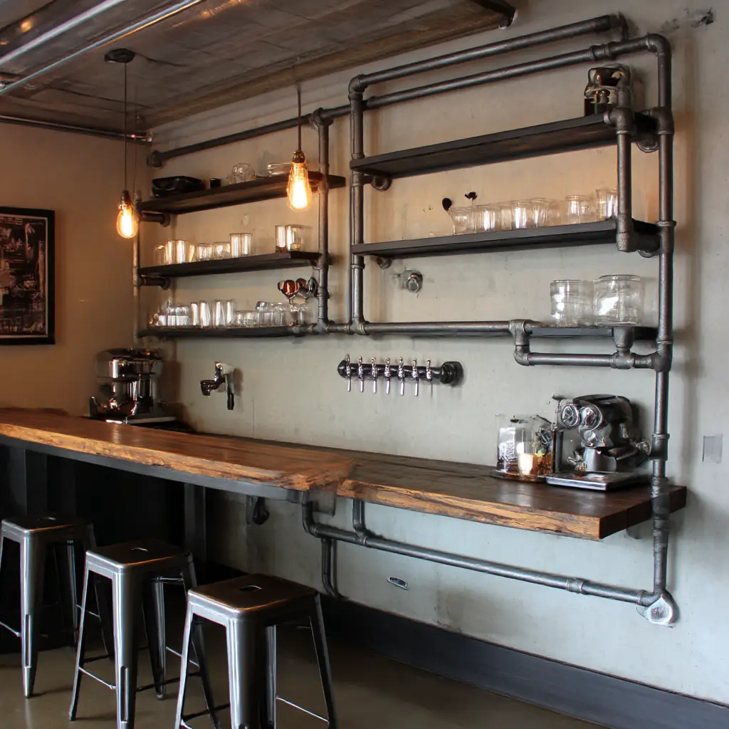 Industrial Pipe Bar Design