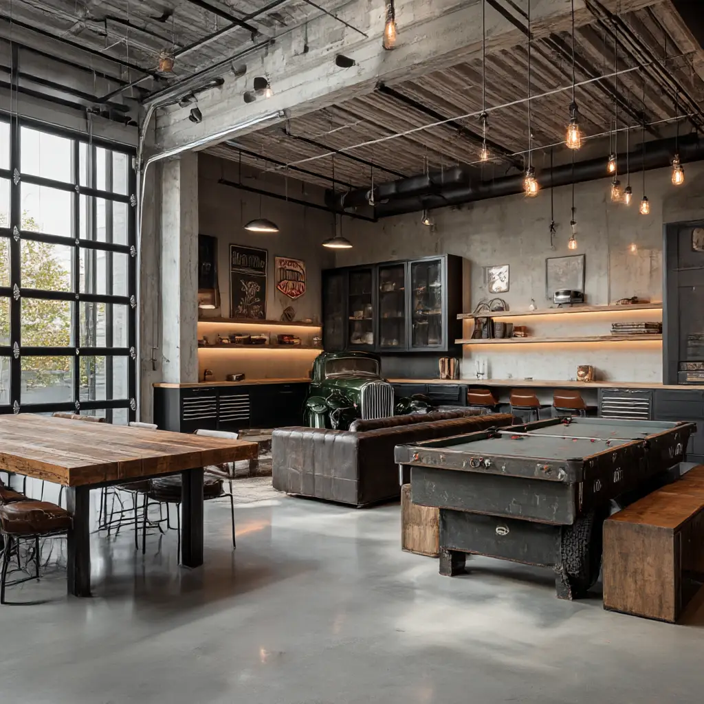Industrial-Style Hangout