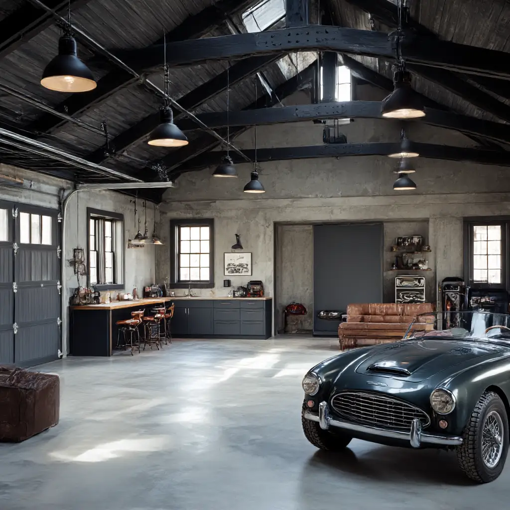Industrial-Style Retreat