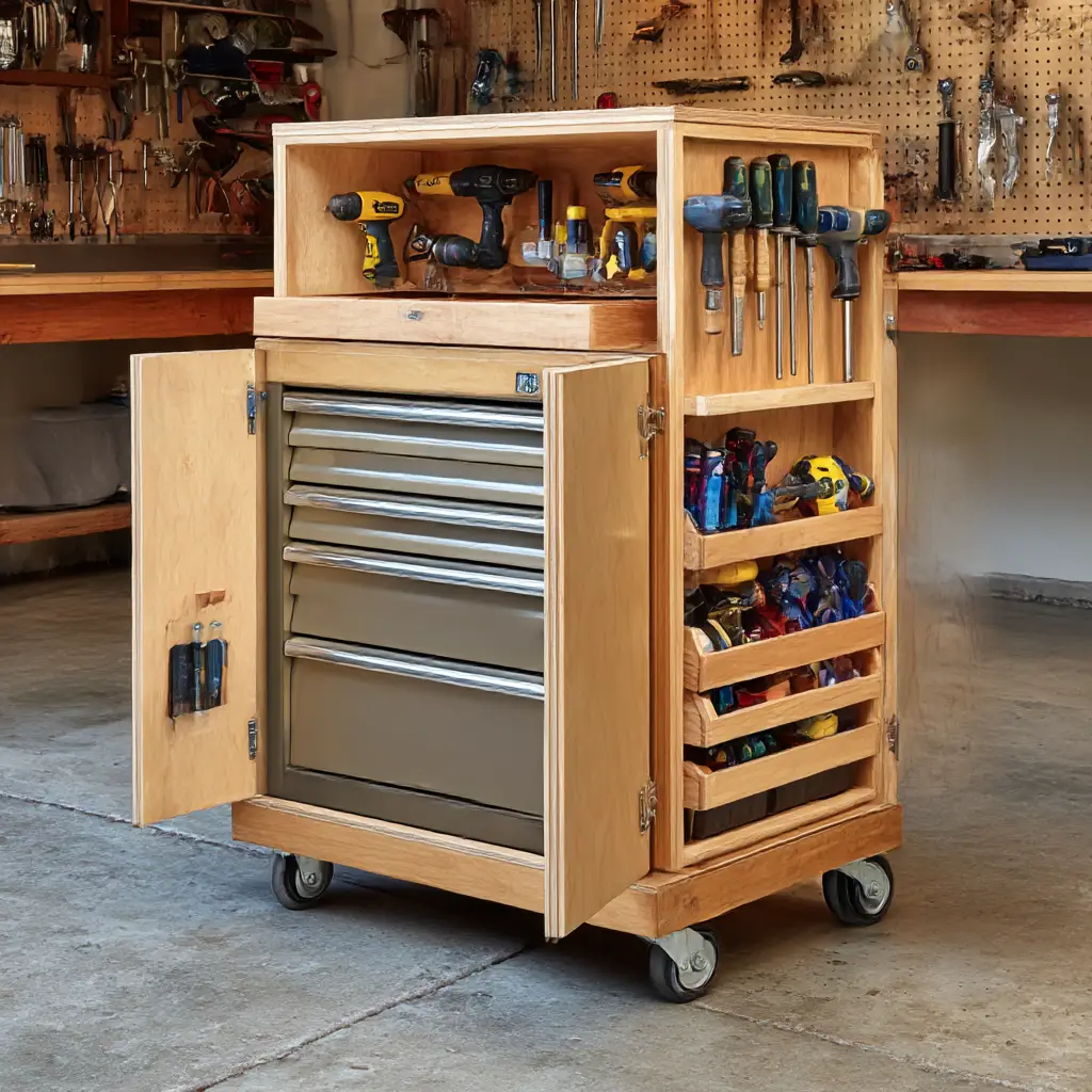 Install Rolling Tool Chests