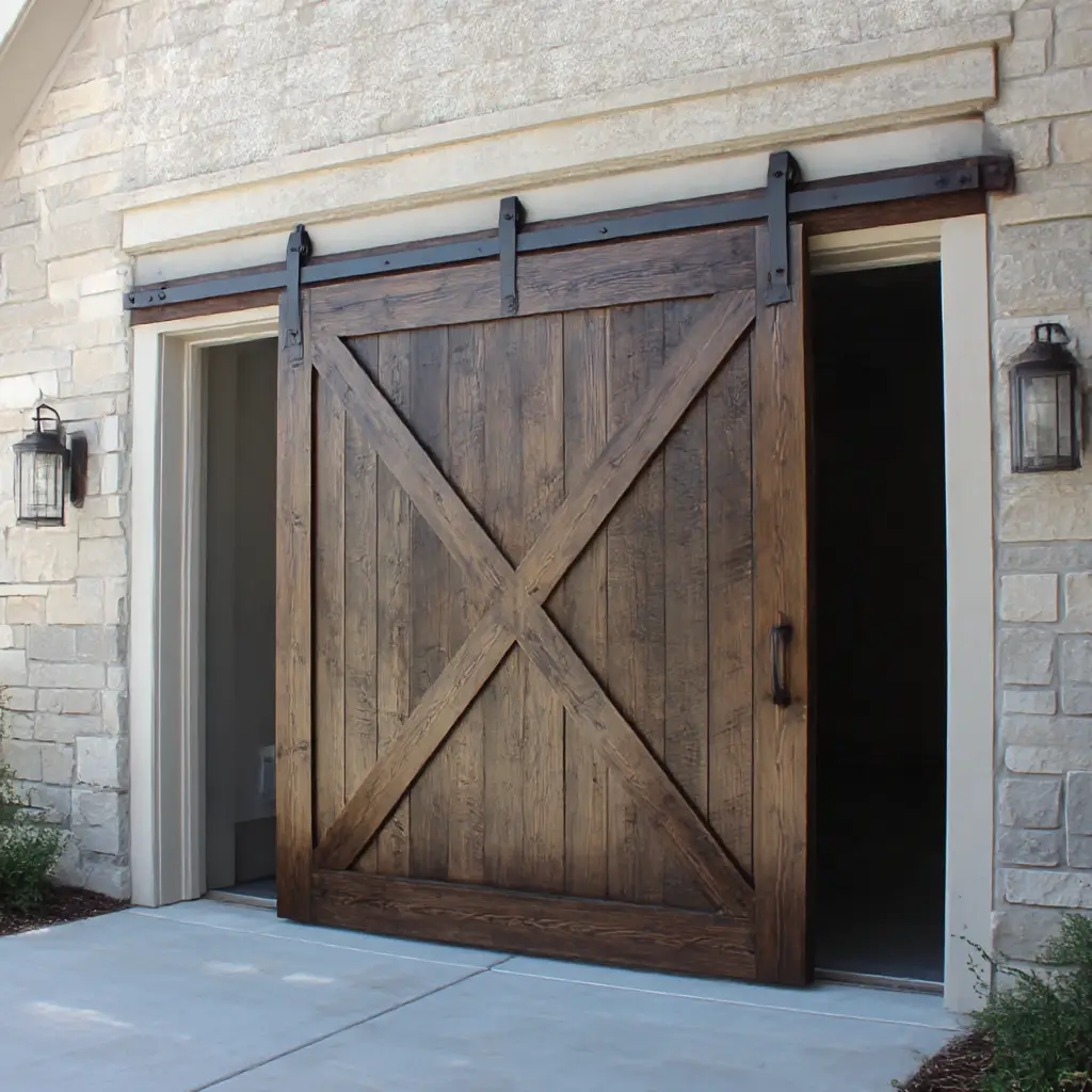Install a Barn Door Overlay