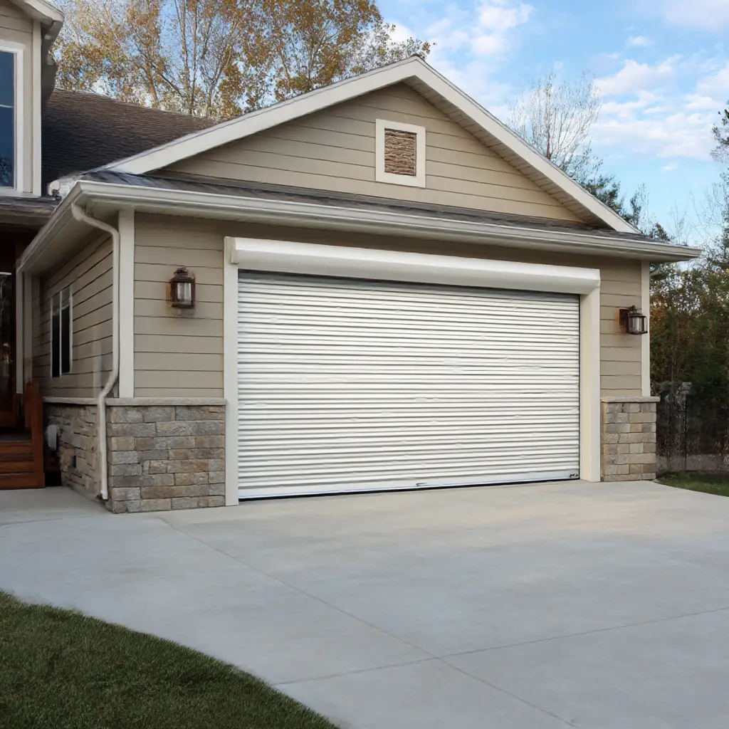 Insulated Roll-Up Garage Doors