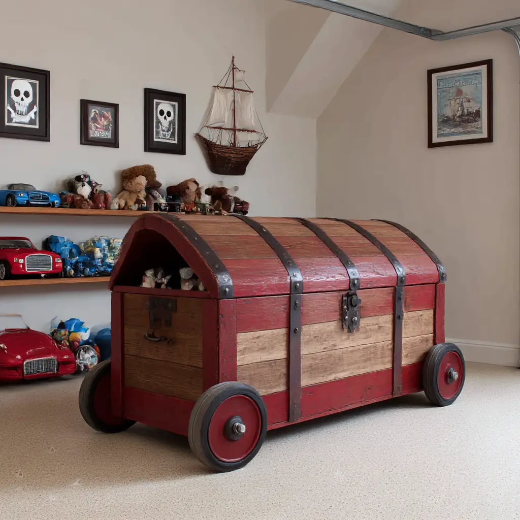 Large Toy Chests on Wheels