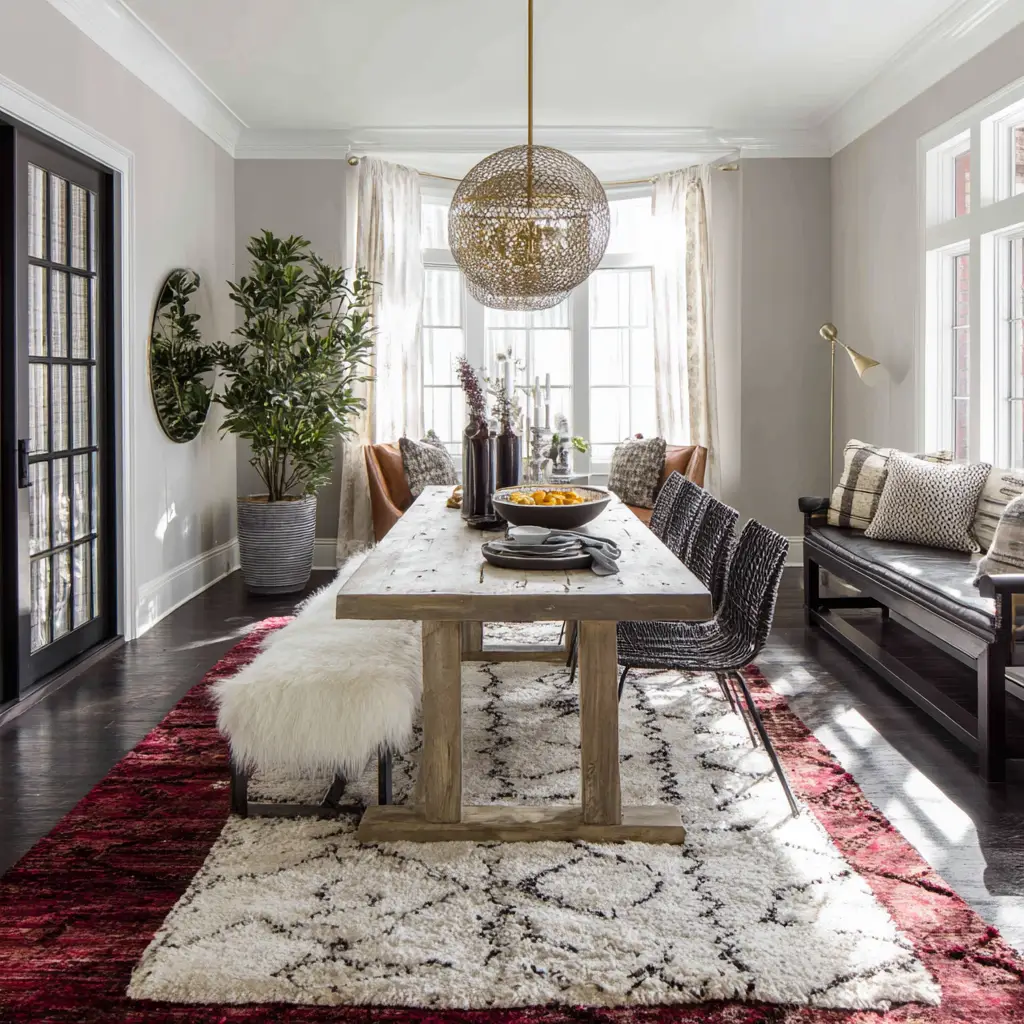 Layer with Rugs