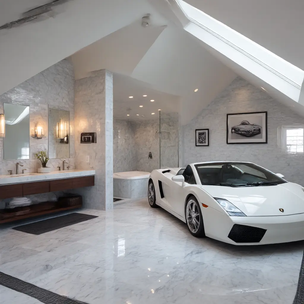 Luxurious bathroom addition