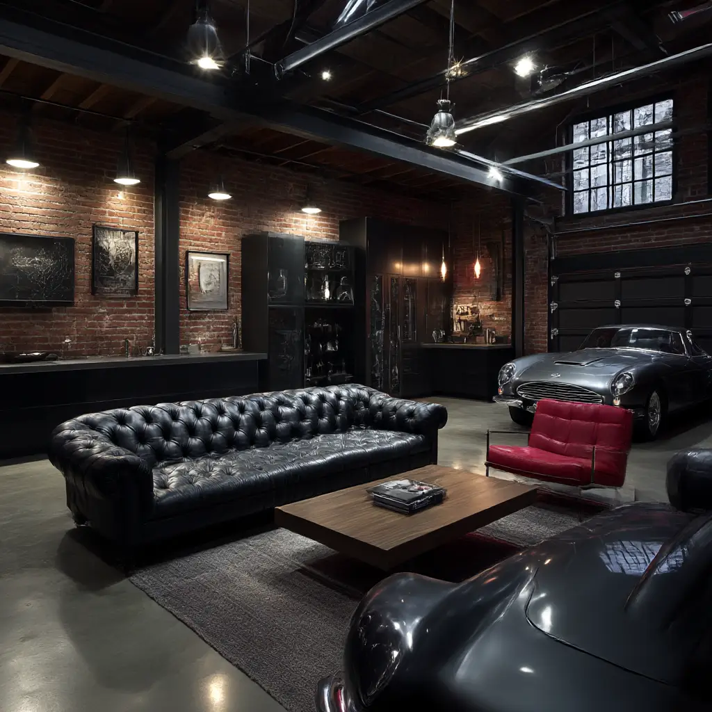 Luxury Leather Lounge