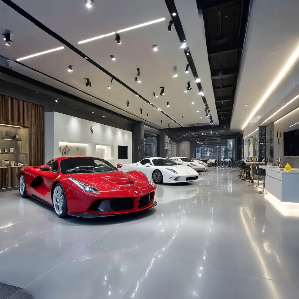 Luxury Showroom Garage