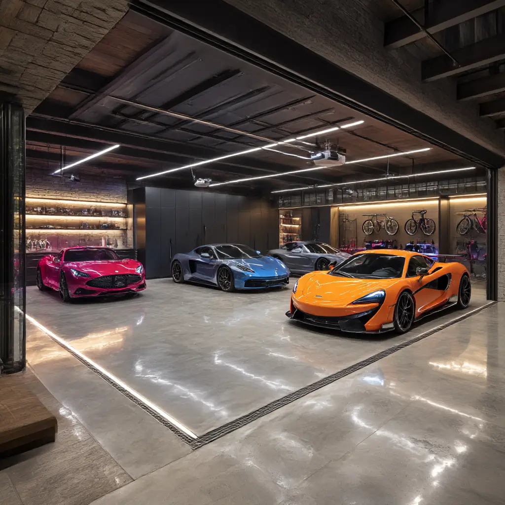 Luxury Sports Hub Garage