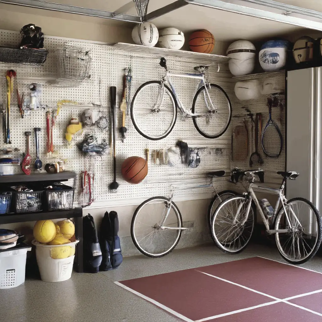 Make a Sports Equipment Station