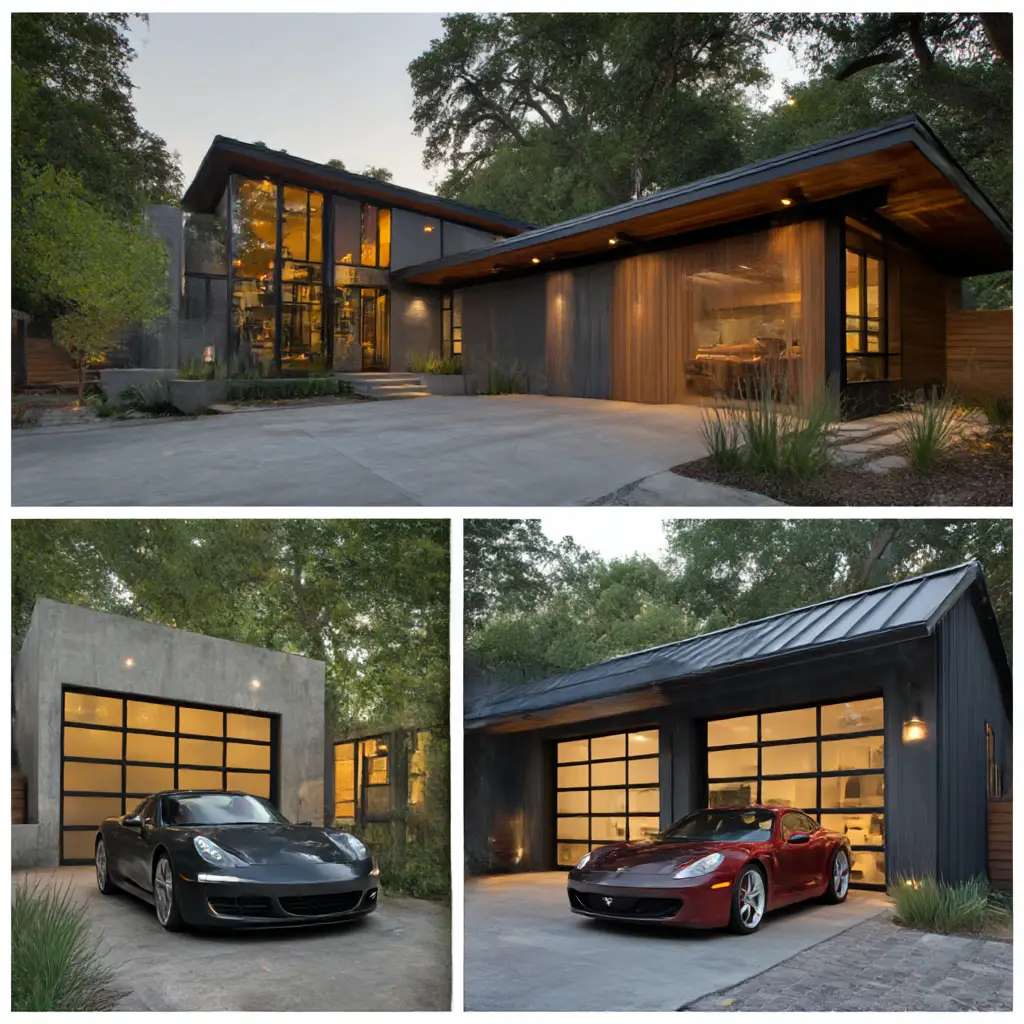 Matching Architectural Garage